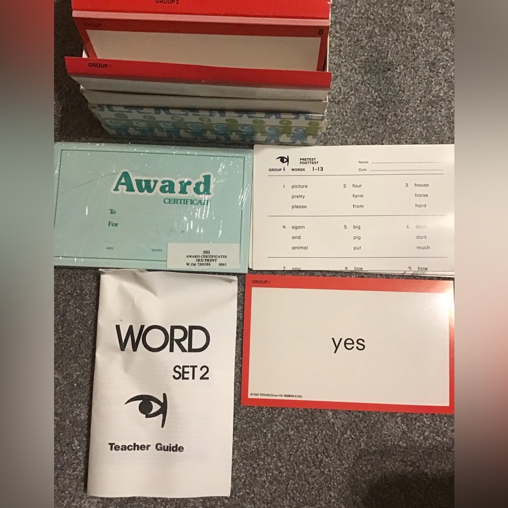 SRA Sight Word Lab Set 2